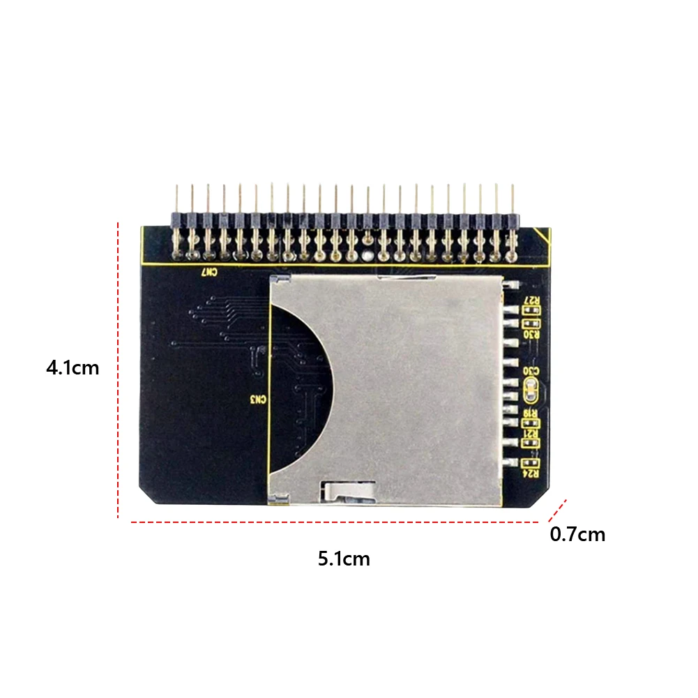 SD Card To IDE 2.5 Inch 44-pin Transfer Card Adapter IDE SD Adapter SSD Memory Card for Laptop Tablet