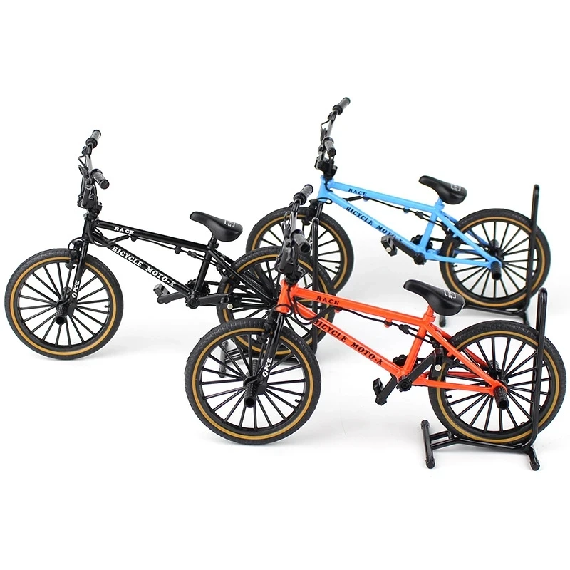 1:8 Mini Alloy Racing Bicycle Diecast Model Metal Mountain Bike Pocket Portable Simulation Collection Childrens Gifts Toys Boys