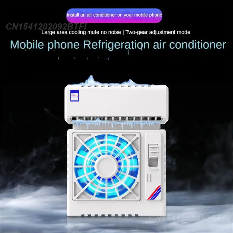 Semiconductor Heat Sink Rapid Cooling Small And Exquisite Universal Phone Cooling Radiator Two Speed Adjustment Mode Mute