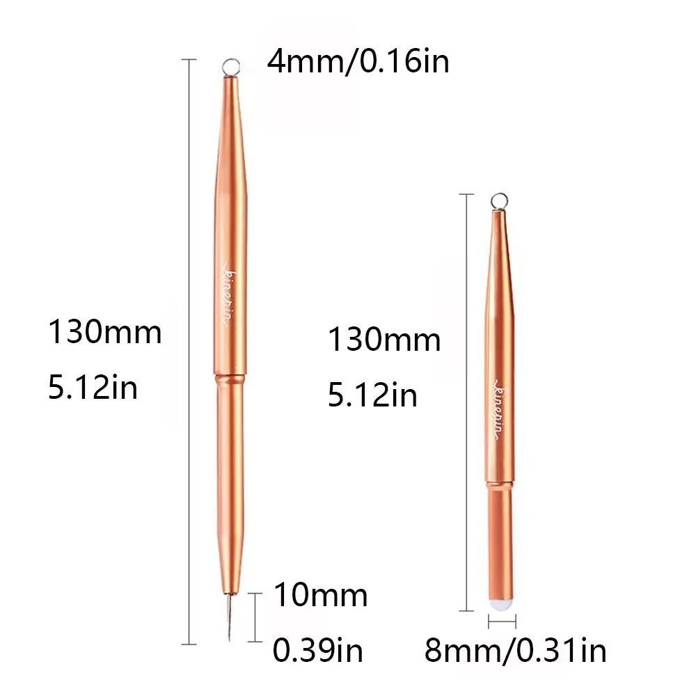 Poren reiniger Nadeln Doppelkopf Mitesser Entferner Whitehead Squeeze Extractor Pickel Popper Tool Akne Makel Nadel langlebig