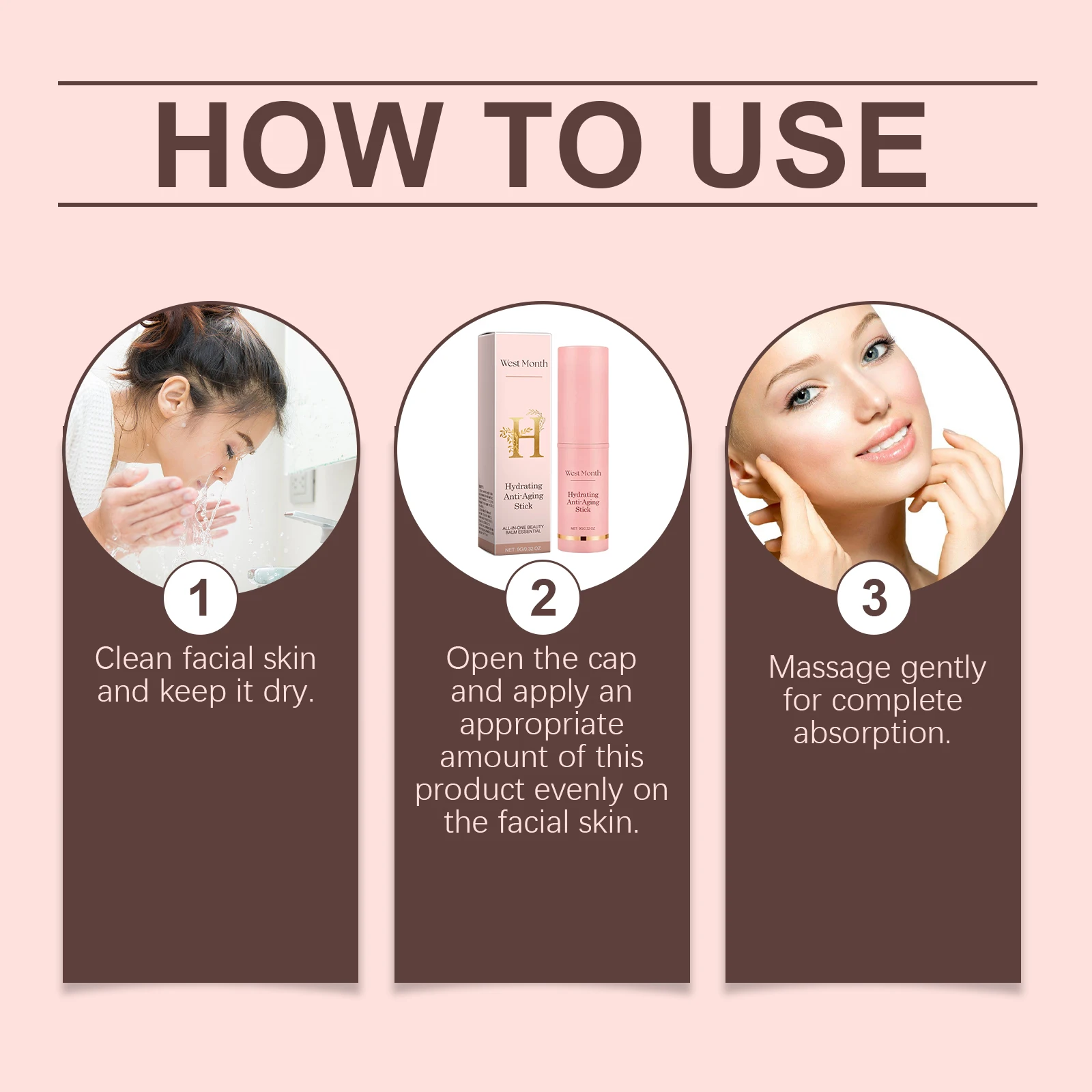 ترطيب متعدد بلسم عصا التجاعيد ترتد الكولاجين تحسين التجاعيد كريم عالمي مملة ترطيب عصا العناية بالبشرة الكورية