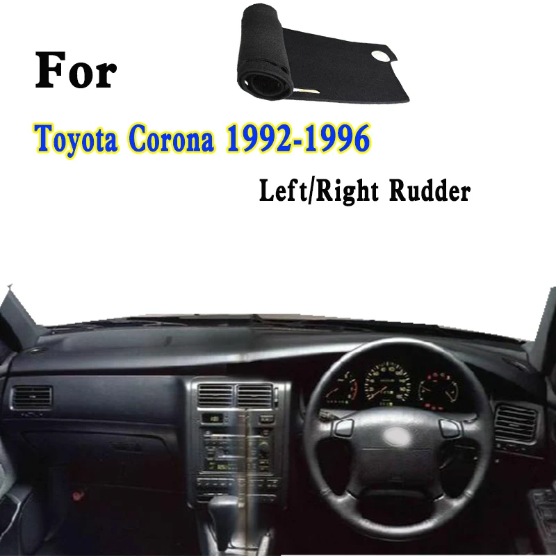 

For 1992-96 Toyota Corona SF ST191 AT171 JZX9 Dashmat Dashboard Cover Instrument Panel Insulation Sunscreen Protective Pad