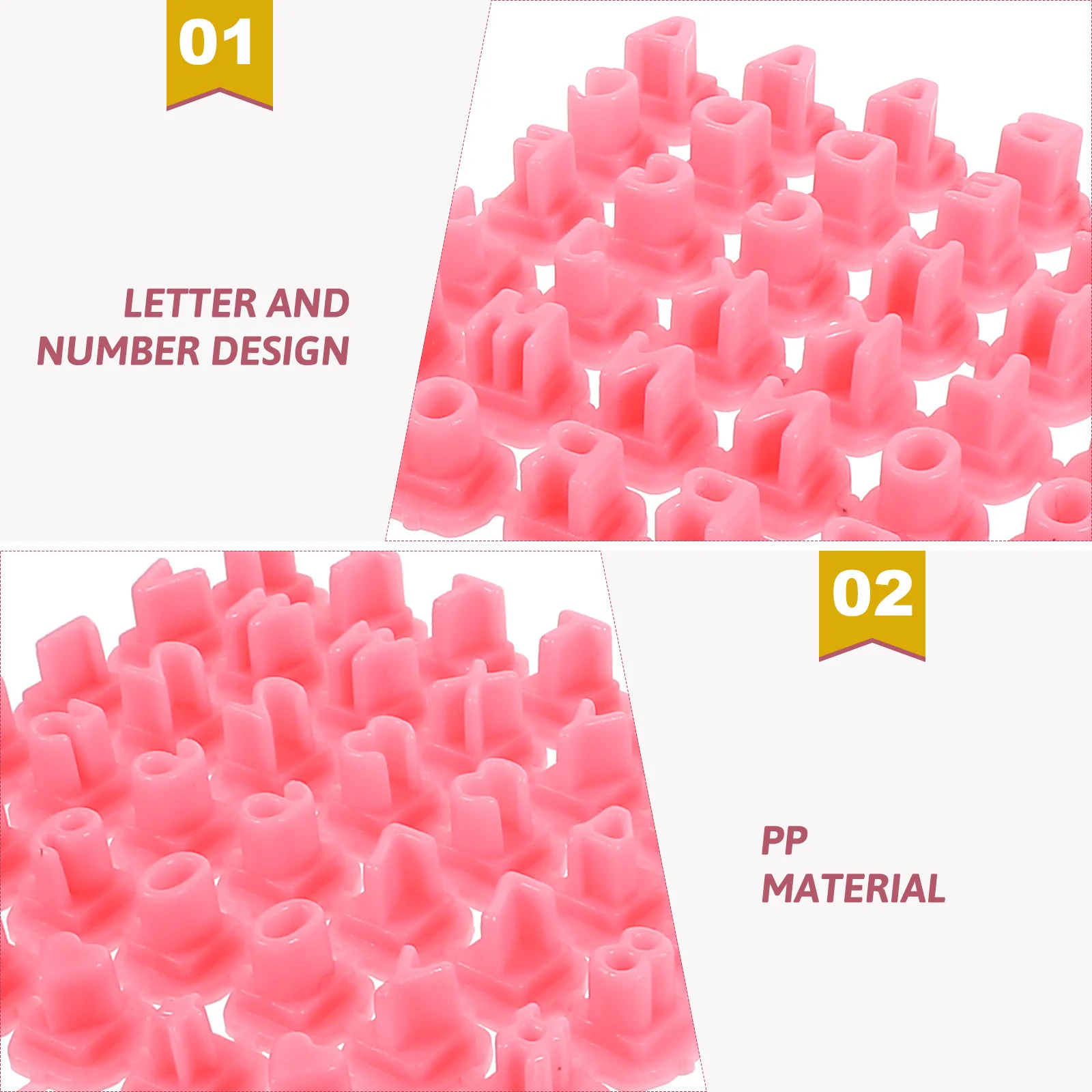 1 set di stampi per timbri per biscotti con alfabeto, lettere, numeri, timbri per biscotti, per cuocere biscotti fai da te, torte, cioccolatini, fondente