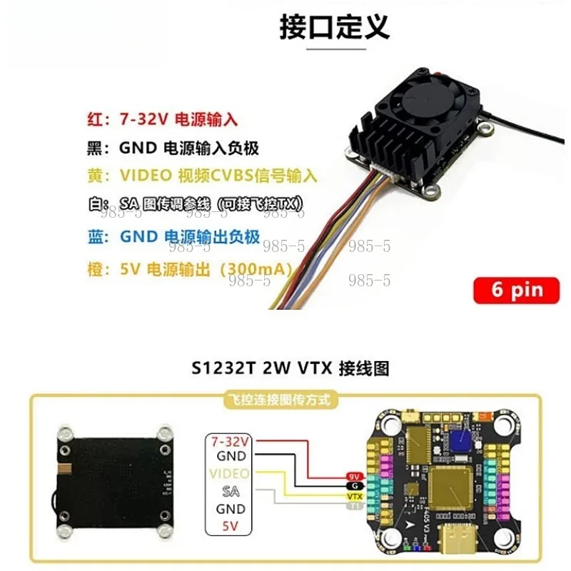 RTL8812AU AC180 High Power WiFi Card, 4W+2W Max 6W, USB 3.0 Adapter for OpenIPC/OpenHD Systems