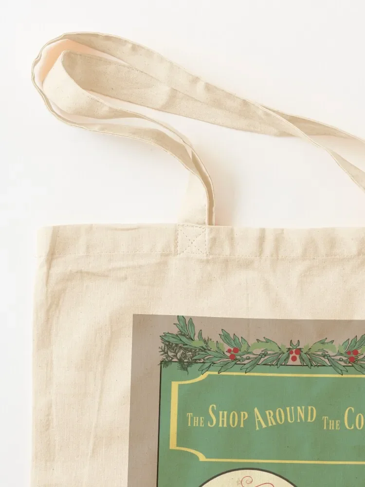 The Shop Around The Corner - Christmas Tote Bag tote bags cloth bags shopping cart bags sac pour femme Canvas stote bag