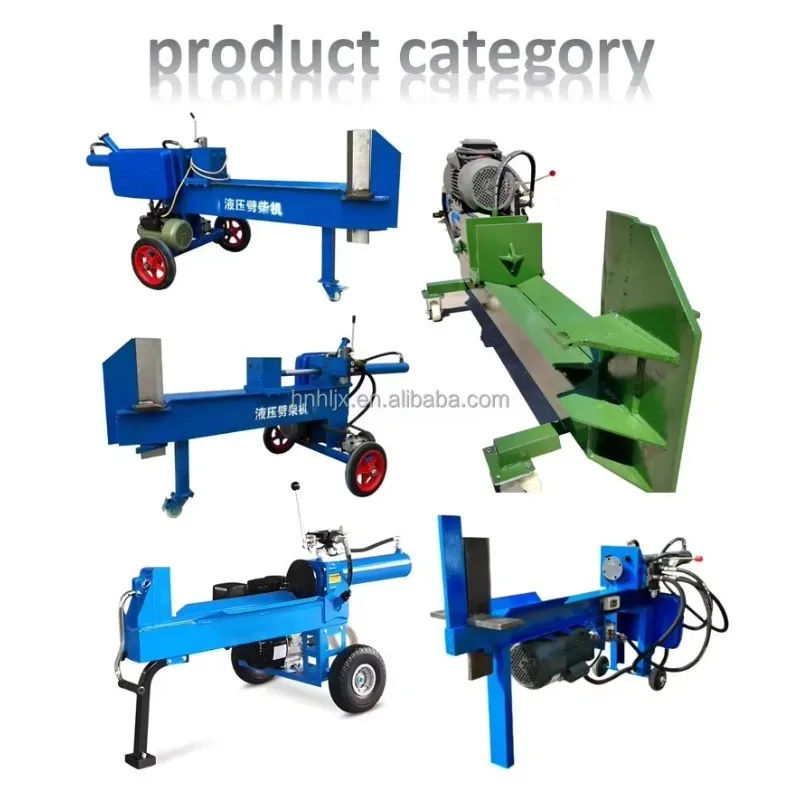30 Ton Hydraulic Wood Splitter Electric Log Splitter Heavy Duty Firewood Cutting Machine for Commercial Forestry Equipment
