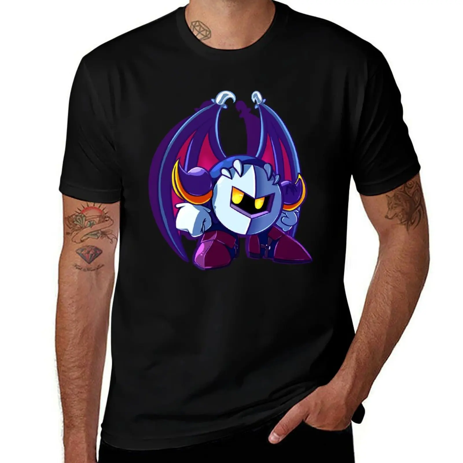

Meta Knight T-Shirt Basic Simple Design Short Sleeve Shirt