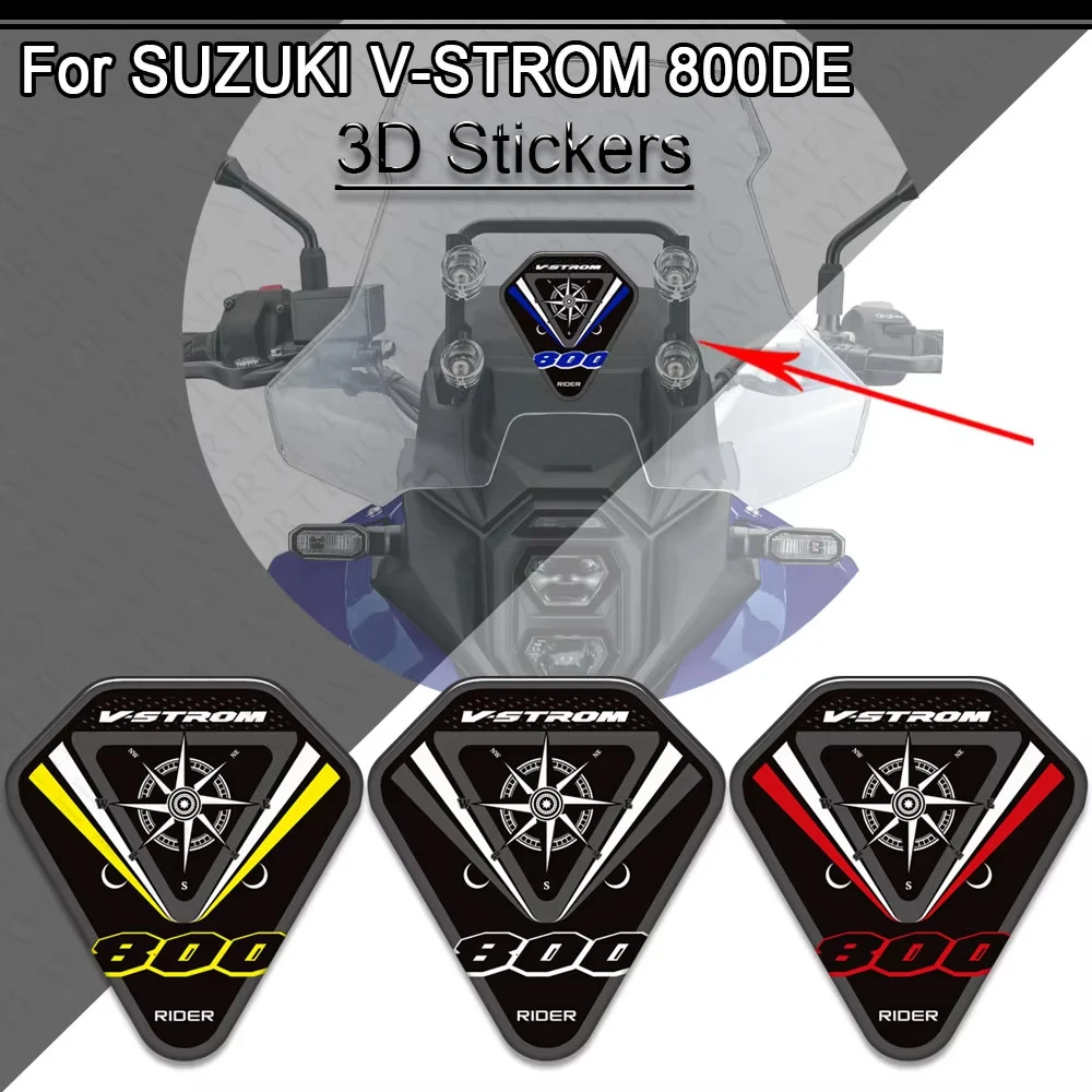 

2023 2024 2025 крышка бака мотоцикла для SUZUKI V-strom 800DE DL800DE защитные наклейки на топливный бак комплект наклеек