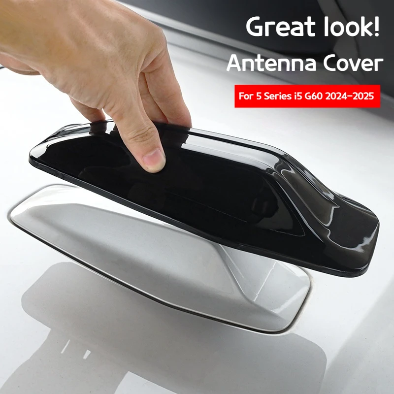 

For BMW 5 Series i5 G60 2024-2025 shark fin antenna cover modification roof decoration cover modification Exterior accessories