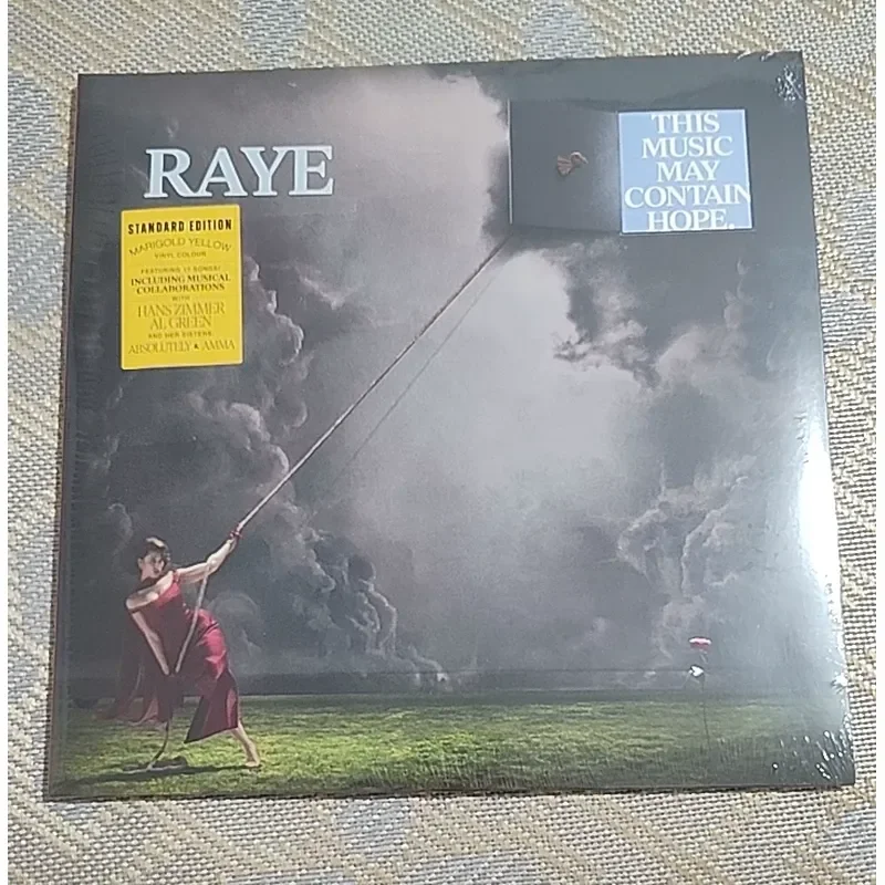 

Brand New Raye This Music May Contain Hope Limited Edition Yellow Vinyl 2LP for Raye
