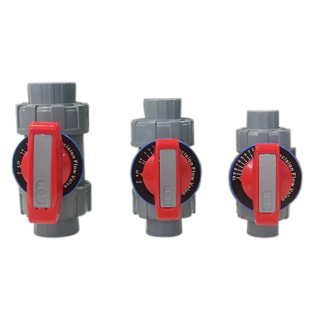 Hot Sell  DN15/DN20/DN25 CPVC Metering True Union Ball Valve