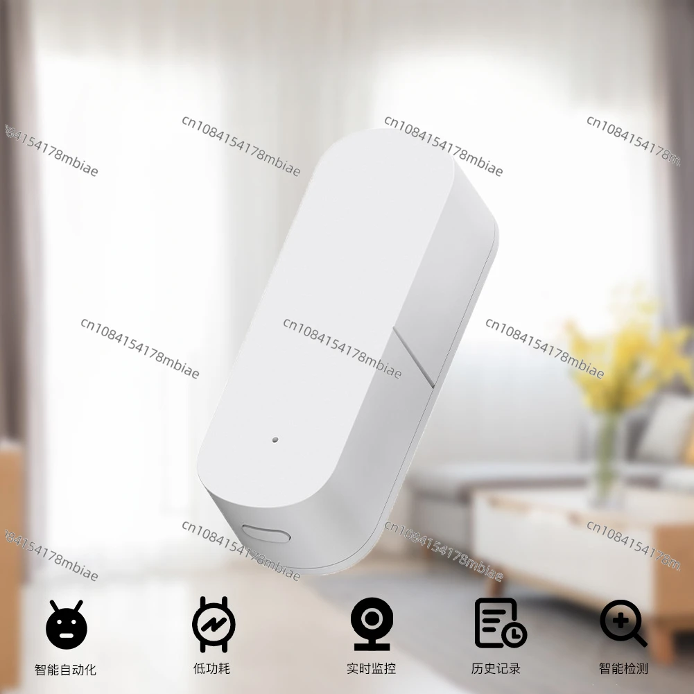 Smart Home Vibration Sensor APP Timing Windows and Doors Vibration Alarm Smart Sensor