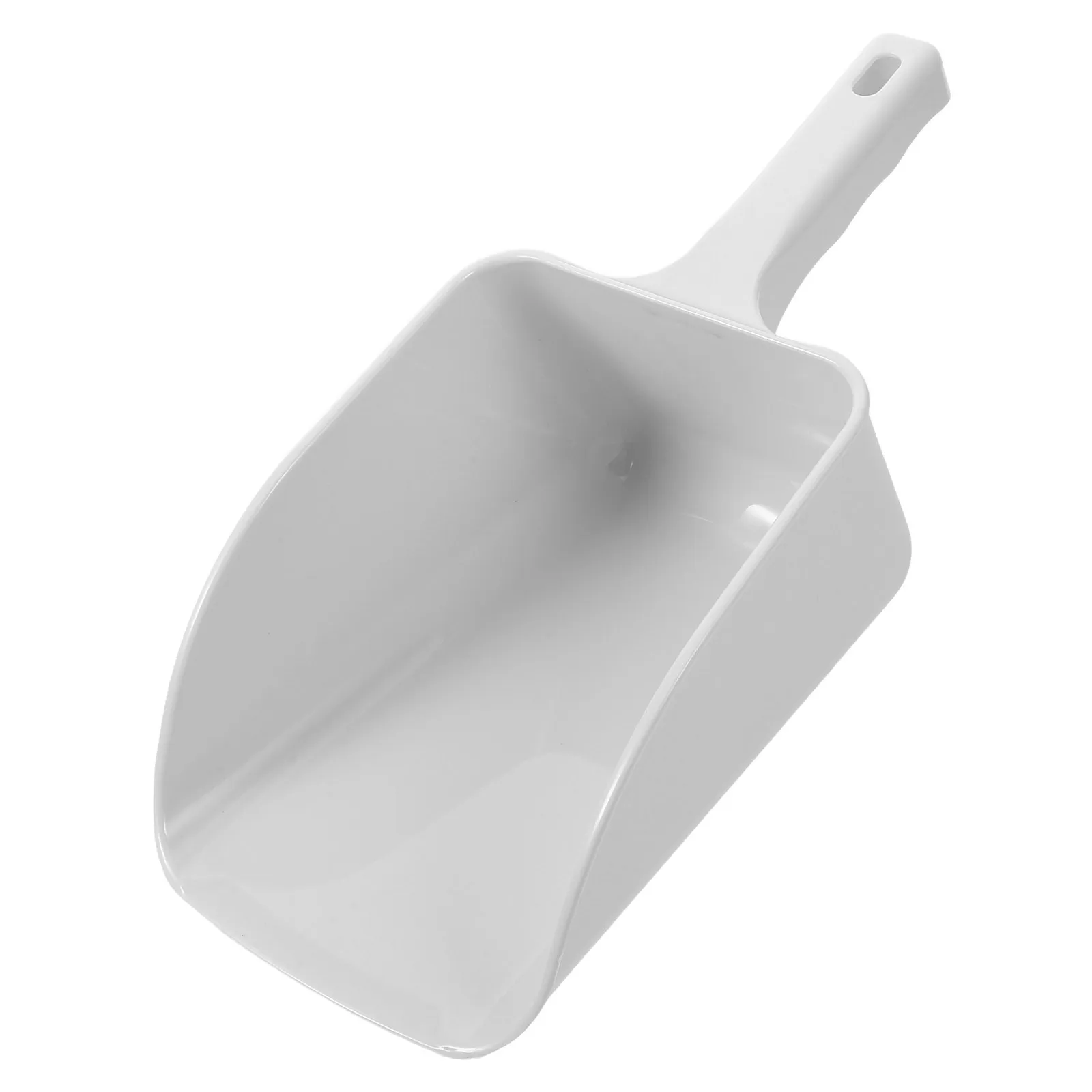 

Plastic Ice Scoop with Comfortable Grip Perfect for Ice Cubes Grains Flour French Fries in Kitchen Or Commercial Settings