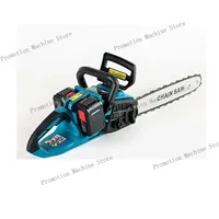 21v Chainsaws 16 Inch Electric Chain Saw 2 Battery Cordless Pruning Saw  Handheld For Garden Cutting