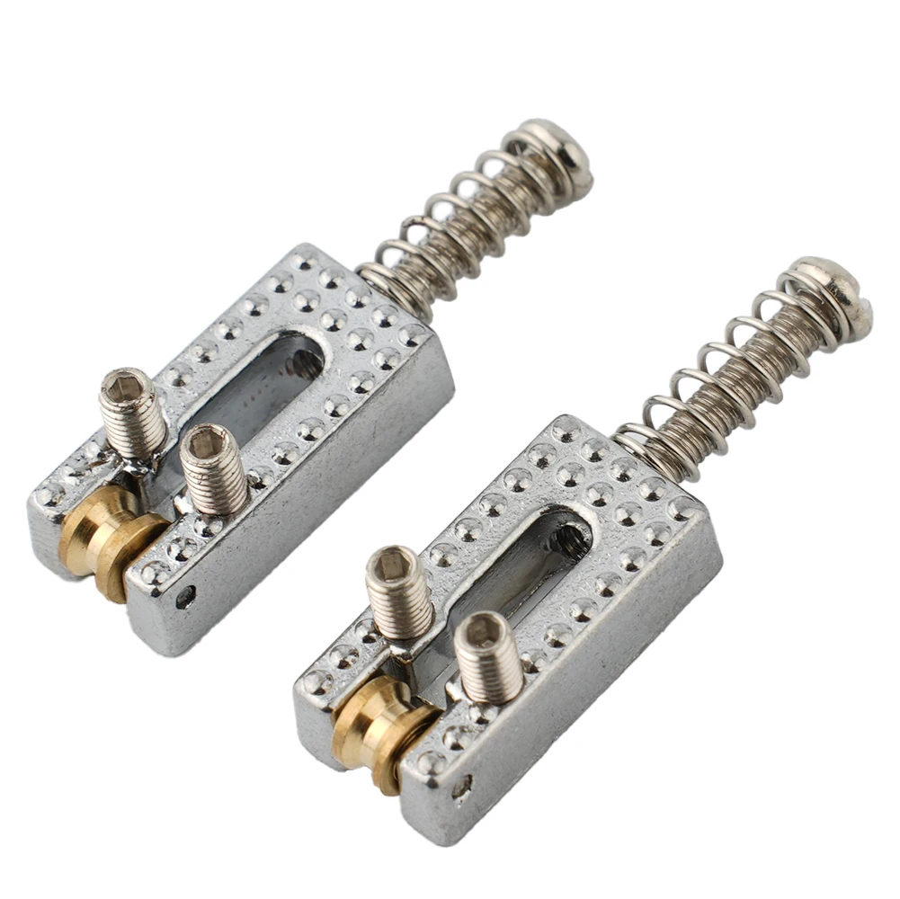 Keep your Guitar in Tune and Prevent String Breakage with Roller Saddle Set for Hardtail Bridge TL or ST Electric Guitar