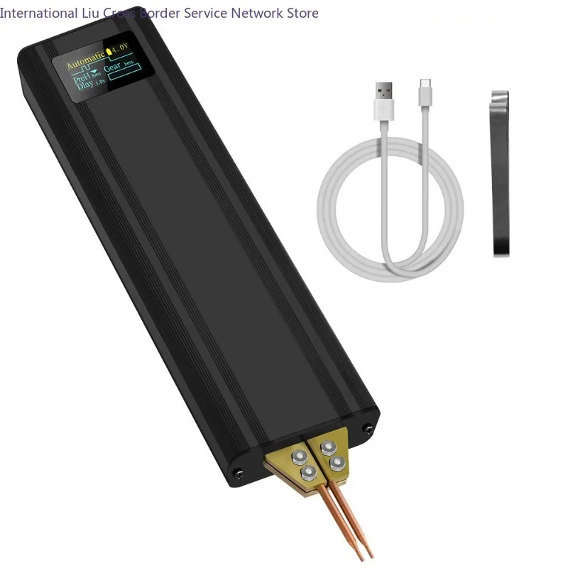 Handheld Dual-pulse Battery Spot Welding Machine with Color Screen Digital Display for Welding Single 18650 Lithium Batteries