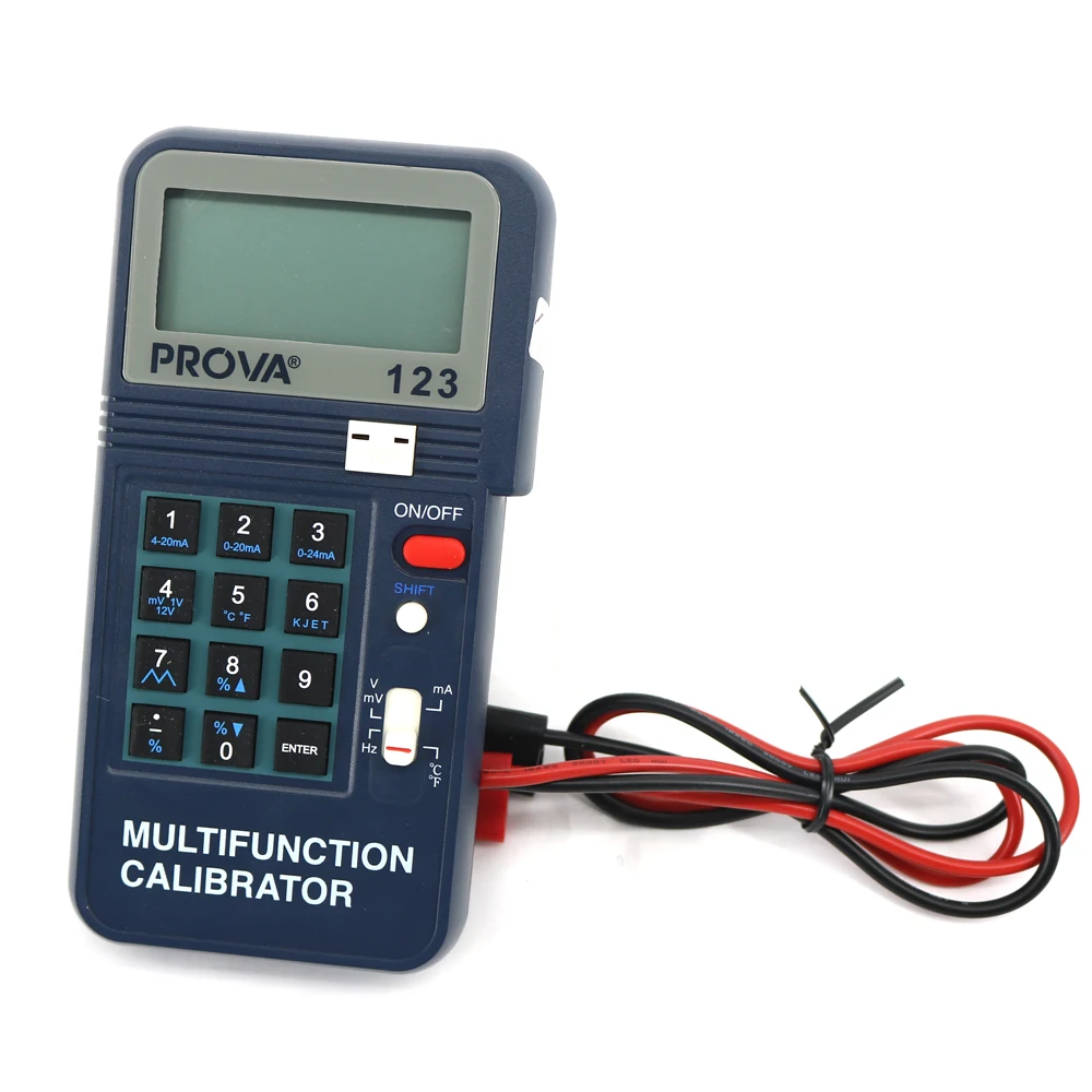 PROVA123 Process Calibrator Multifunction Calibrator Thermocouple 0-100mV with 10 m V resolution PROVA-123