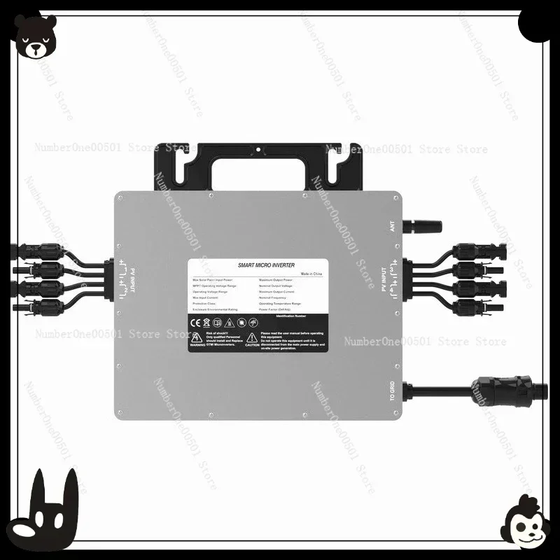 

2000W Micro Inverter Solar Grid Tie System DC to AC Balcony Photovoltaic Power Equipment