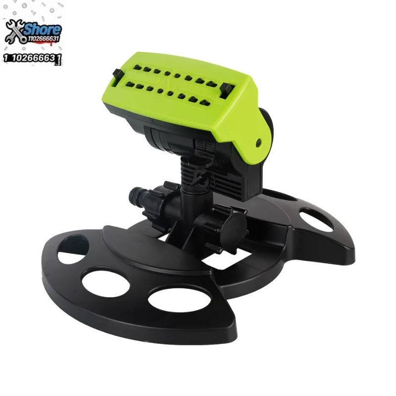 16 Holes Garden Sprinkler 180° Rotating Automatic Watering Irrigation System Outdoor Garden Lawn Patio Courtyard Water Sprayer