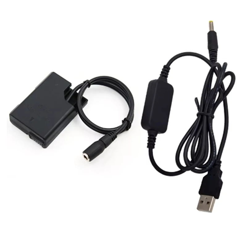 2025 New-USB Adapter Charging Cable EN-EL14 Dummy Battery EP-5A DC Coupler For Nikon P7000 P7800 D5500 D5600 D3300 D5300 Camera