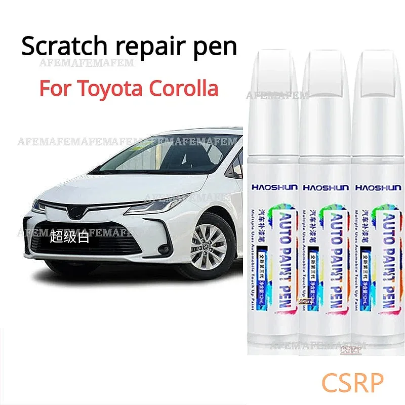 For Toyota Corolla Touchup Car Paint Pen Pearl White Car Paint Scratches Corolla Tool Platinum Bronze For Car Scratches