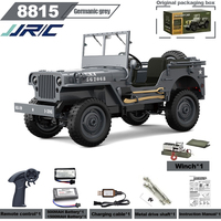 JJRC C8815 Rc Car 1:10 JEEP MB 2.4g 4wd RTR Crawler Climbing Scale Military Truck Offroad Vehicle Adult Toy Gift for Kids