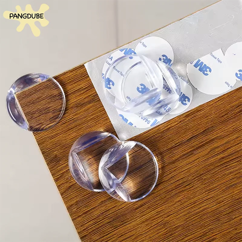 PANGDUBE 12pcs/set Clear Corner Guards Baby Proofing Edge Protectors Soft Silicone Bumpers for Table Furniture Child Safety