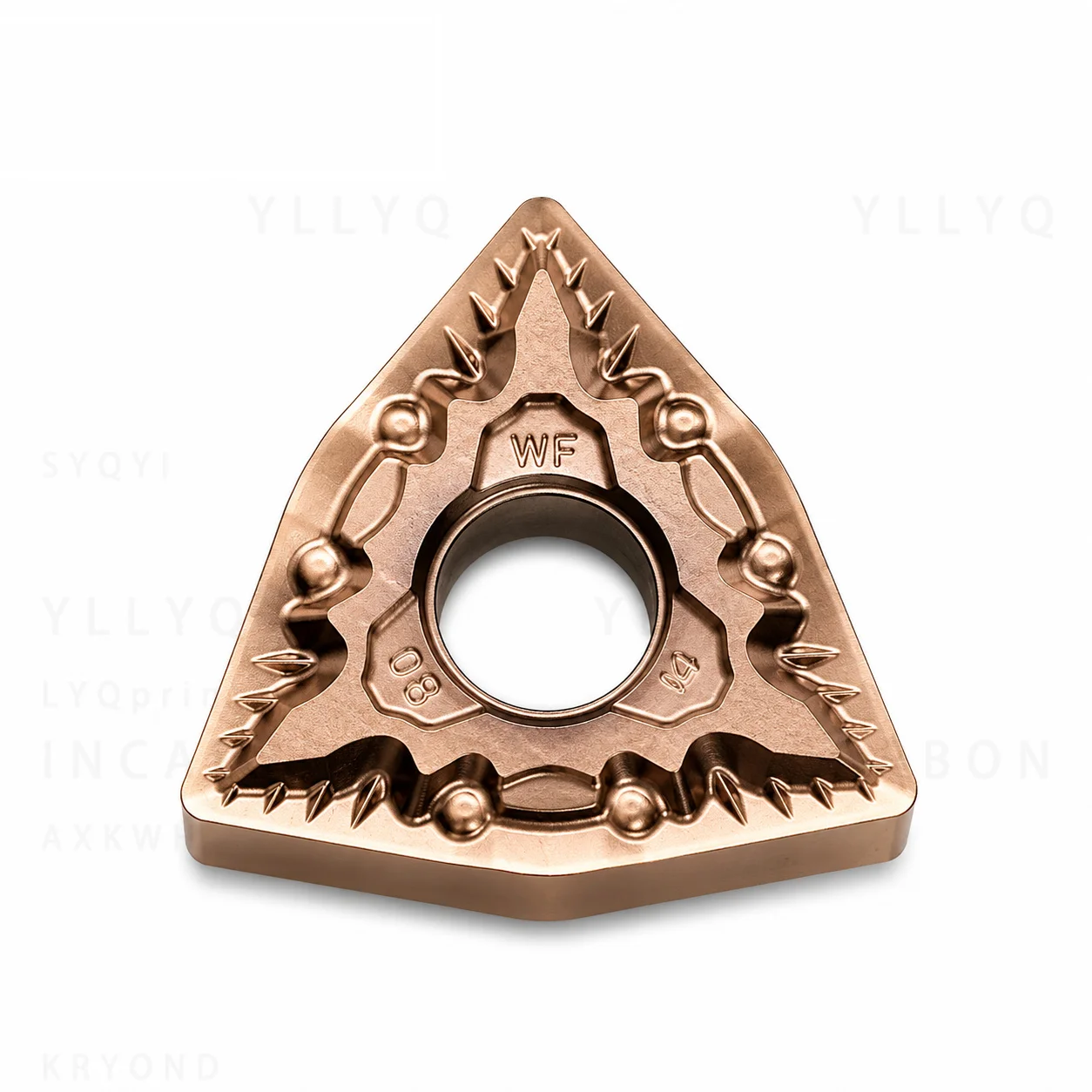 High Performance Carbide Insert WNMG080404 WNMG080408 Chip Breaking for Stainless Steel Titanium Superalloy Quenched Steel