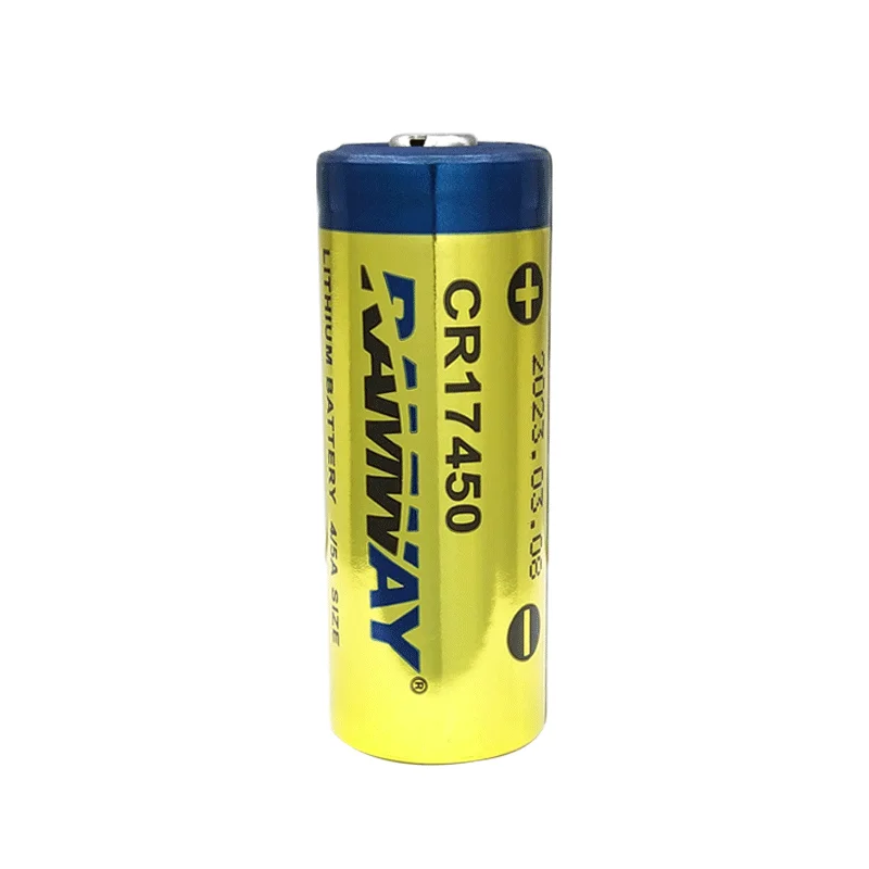 RAMWAY CR17450 3V 2300mAh lithium batteries for GPS locator PLC industrial control server life-saving clothing networking device