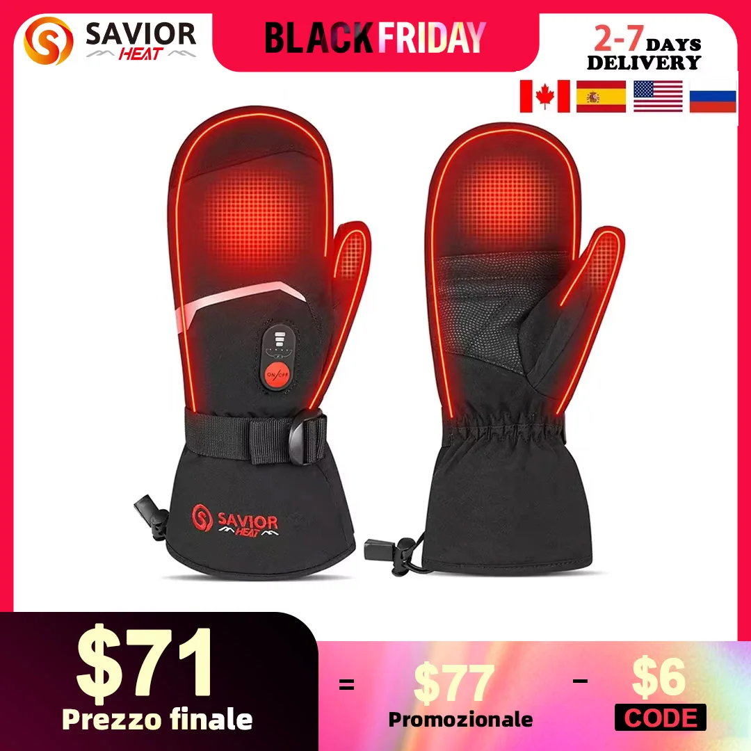 Зимние варежки Savior Heat