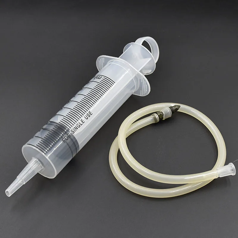 Universal Motorcycle E-bike Brake Bleed Kit Disc Brake Fluid Syringe Pump Air Bleeding Vacuum Extractor Maintenance Tool