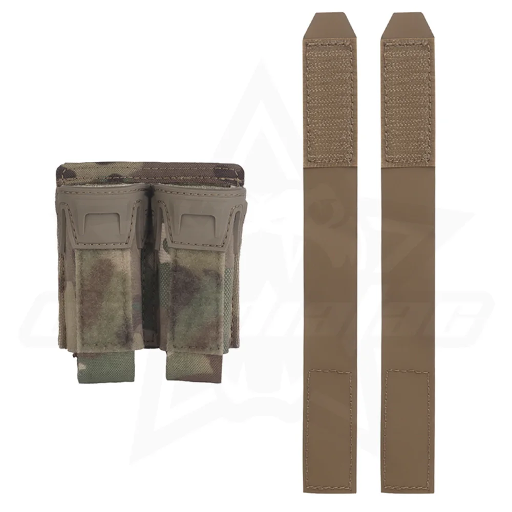 OPHIDIAN MOLLE Agilit Style 9MM Double Magazine Pouch Pistol Magazine Pouch Airgun Magazine Pouch with Protective Cover Quick Re