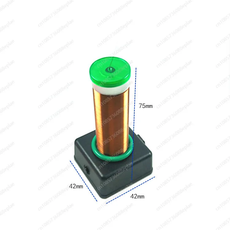 Small black box base single tube self-excited  coil 5VDC power supply, wireless power transmission lighting