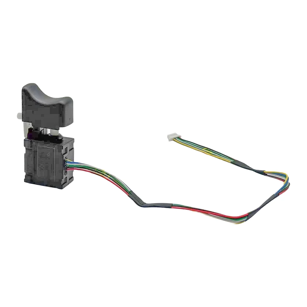 Brushless Lithium Hammer Switch with Standard 8 Pin 6 Wire Interface for Direct Replacement and Consistent Torque