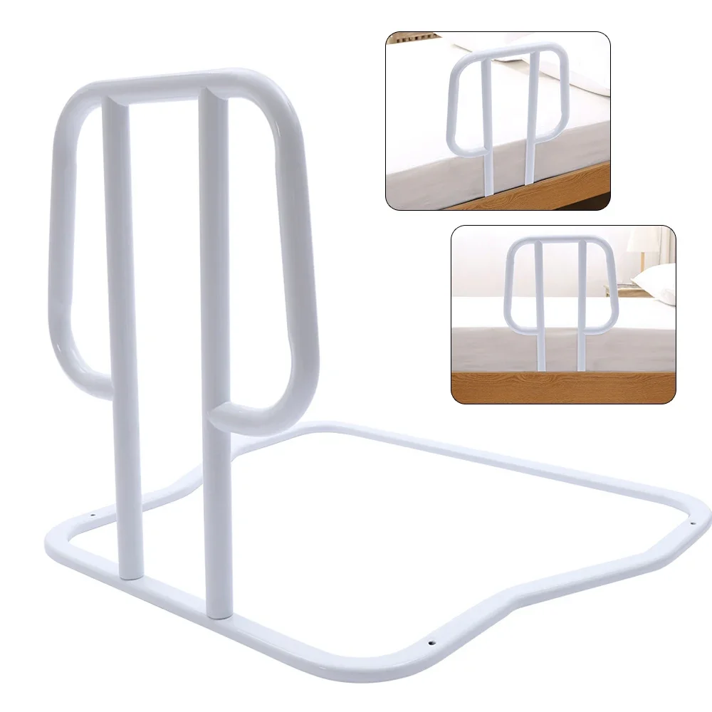 Senior-Bettstützschiene, 100 kg, 220 lbs Kapazität, geschweißte Konstruktion aus Kohlenstoffstahl mit 25-mm-Rohr für die Sicherheit im Krankenhaus