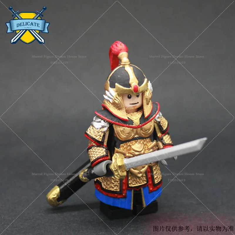1/50 Scale Mini Colored Printing Model Finished Product Micro Self-assembled Toys ArmyArms For Chinese Ancient Costume Armor  ﻿