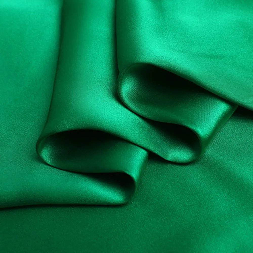 CISULI Silk Stretch Satin 140cm width 19momme Pure Soie Shirt and Dress Fabrics Luxury Cloth