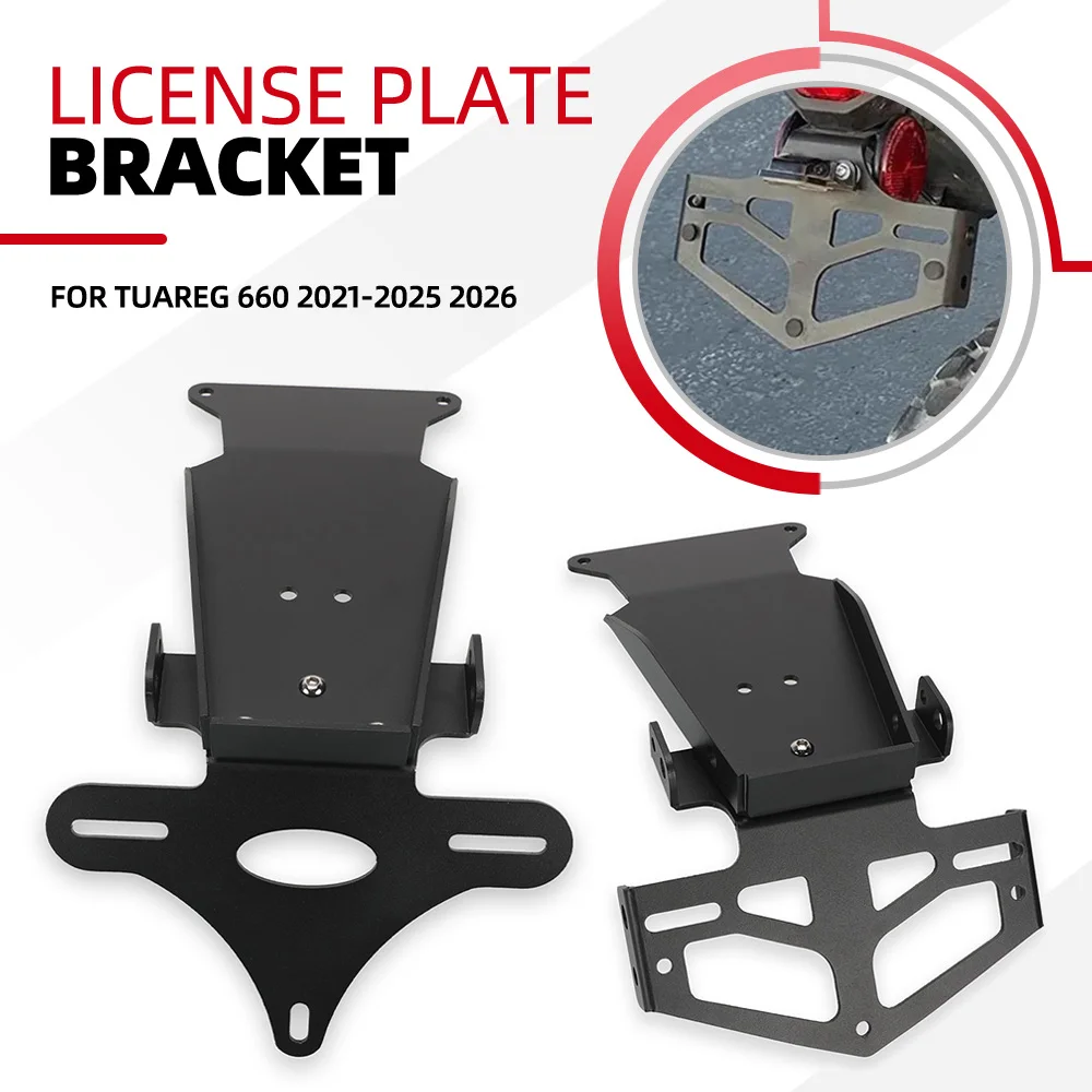 

TUAREG660 2026 License Plate Holder Bracket Rear Tail Tidy Fender Eliminator Kit For Aprilia Tuareg 660 2021 2022 2023 2024 2025
