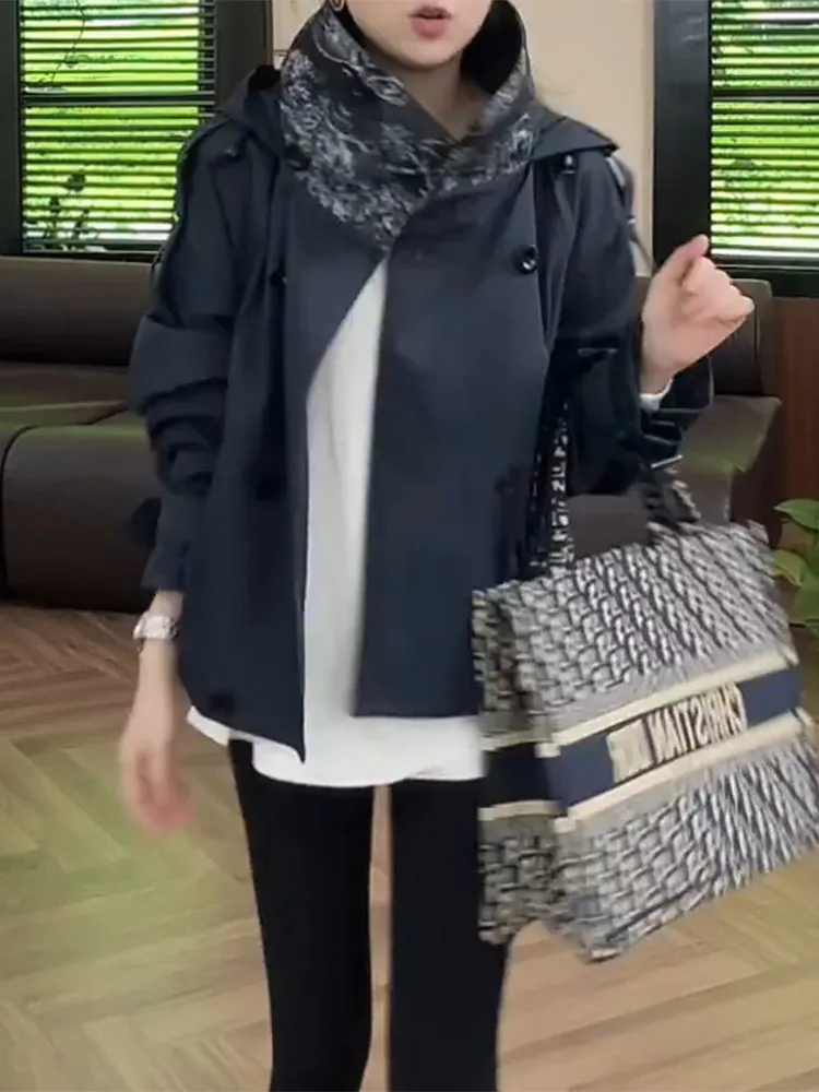 

Retro Fashion Women's Workwear Jacket Spring 2026 Breathable Casual Style Korean Version Small Size Stylish Outerwear