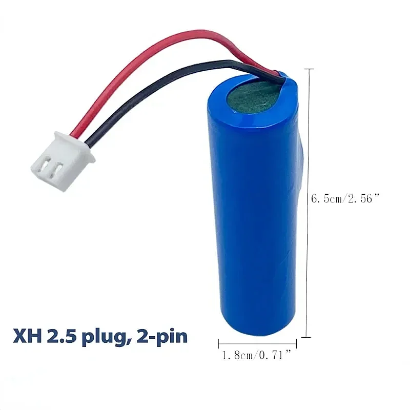 18650 Батареї 3.7V Rechargeable Li-ion Battery Pack 3800mAh for Bluetooth Speaker LED Light Backup Replacement Original Battery