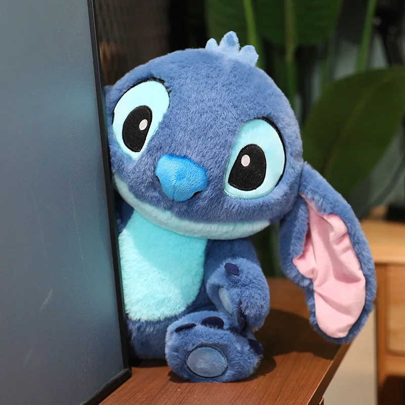 Disney Stitch Plush Toy Anime Lilo & Stitch Stuffed Toys Kawaii Cartoon Disney Stitch Pillow Doll Toys Kids Xmas Gift