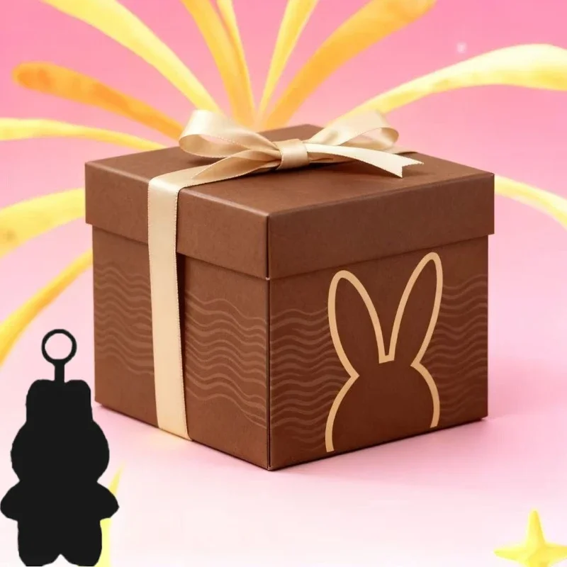 @@ 2025 صندوق هدايا جديد عالي الجودة من Lafufu، ملحقات سلسلة مفاتيح V3 لطيفة، هدايا صندوق هدايا للأطفال على شكل دمية لطيفة