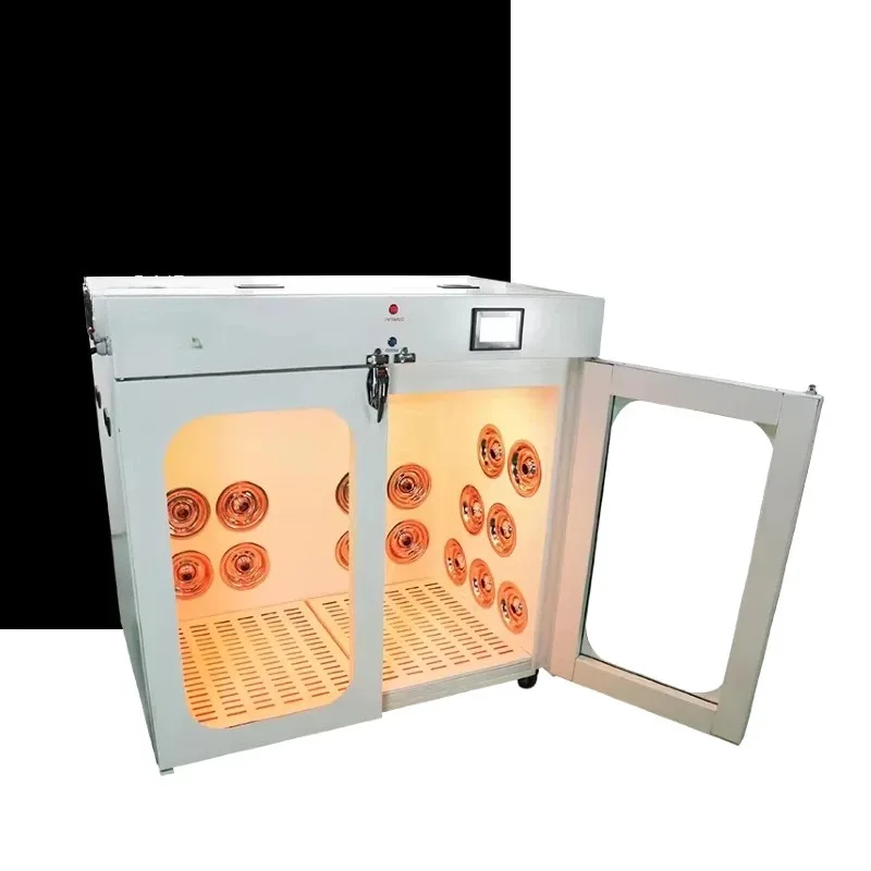 Pet Dryer Stainless Steel Portable Cat and Dog Dryer Room Box, Easy to Use and Charging Power