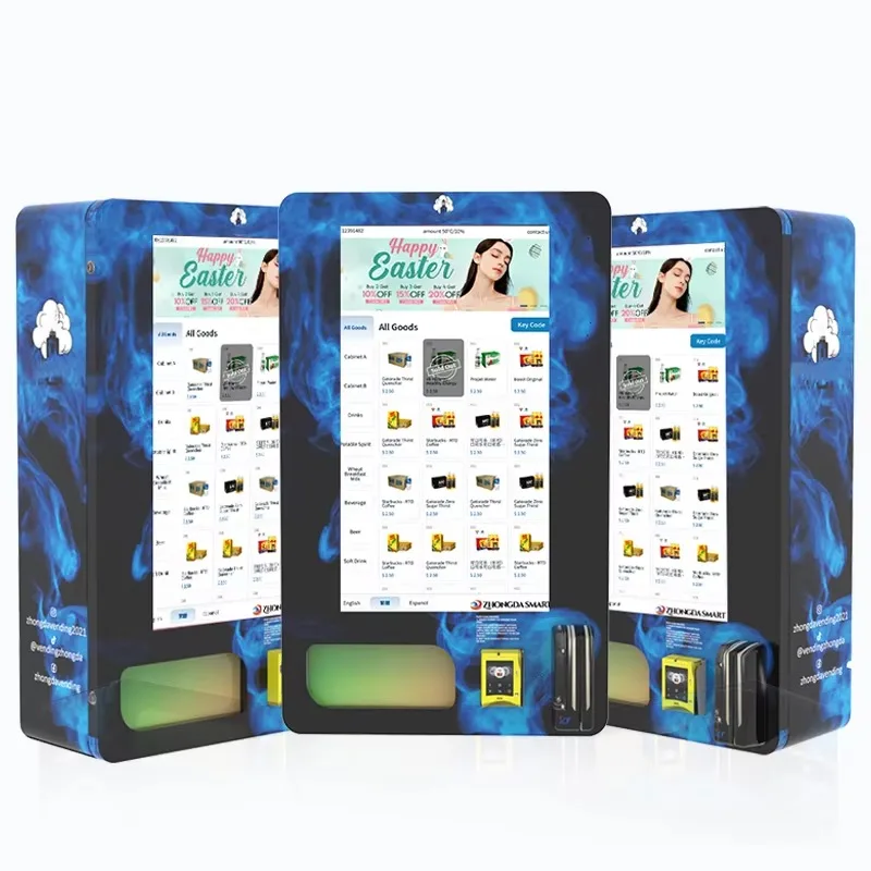 Unusual Mini Wall-Mounted Tcg Game Card Vending Machine Cosmetics Maquina Expendedora with Age Verification System Customized
