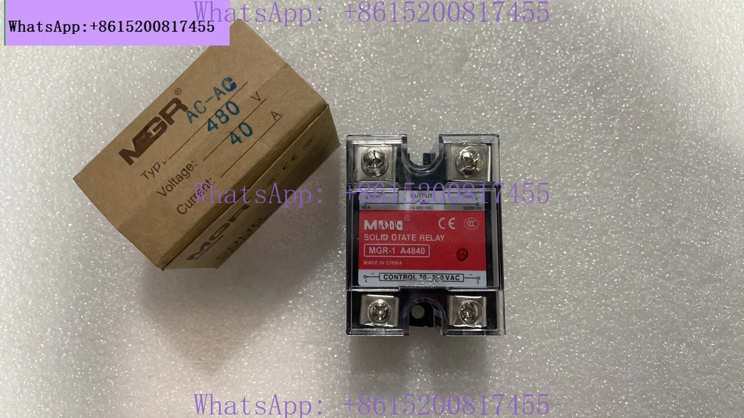 

Твердотельные реле MGR: MGR-1, D4825, D4840, D4860, D4890, D4810, A4840, A4860