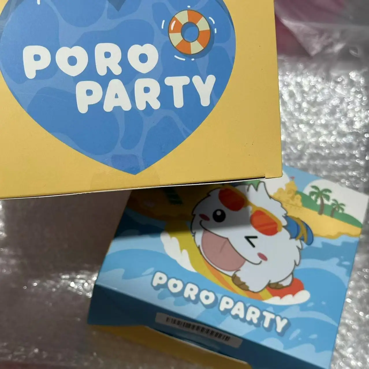 Pool Party Poro Keychain Plush Blind box  Genuine Original Packaging Brand New