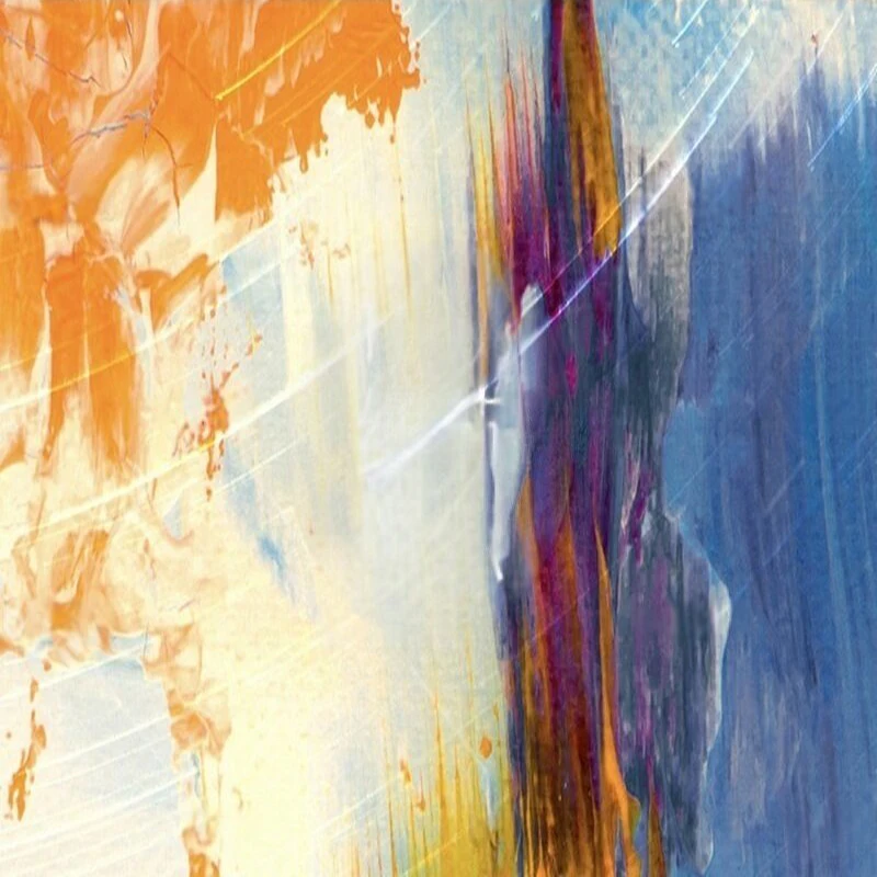 MU9065 Langit berbintang hangat, dekorasi rumah TV sederhana dan abstrak, latar belakang kamar tidur