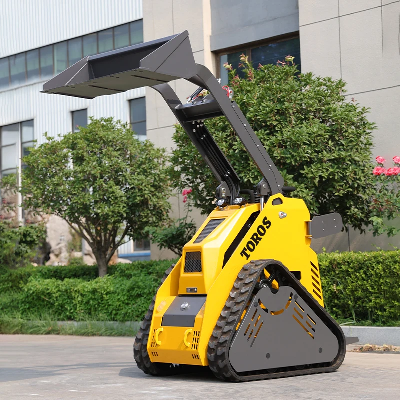 Epa Construction Small Compact Front Shovel Agriculture Construction Diesel Mini Skid Steer Wheel Loader Customized