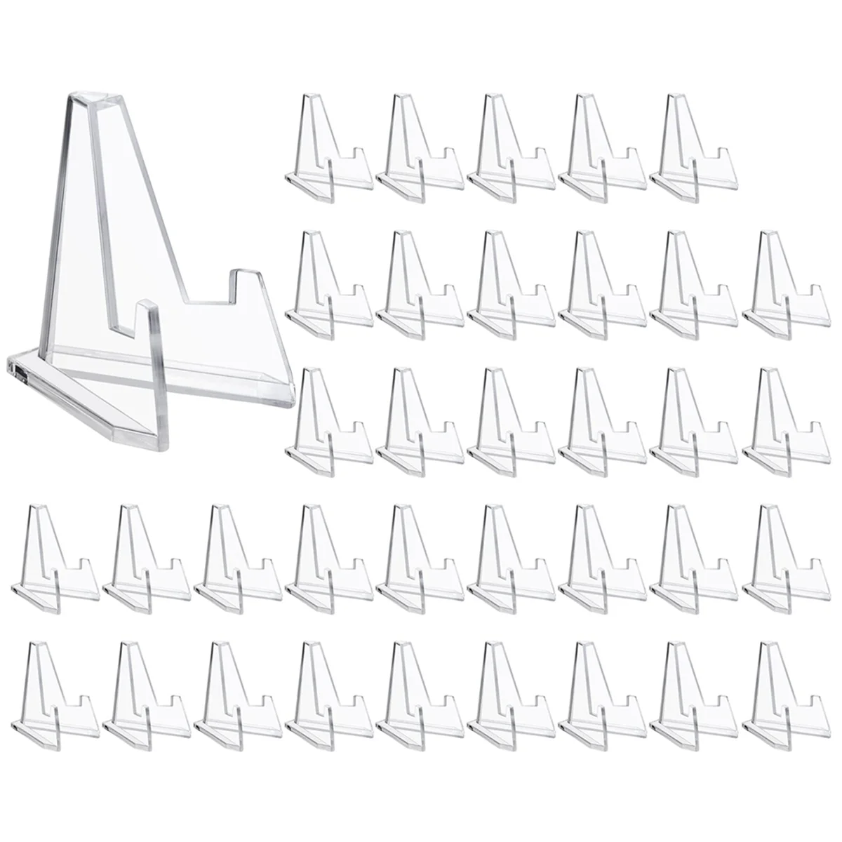 

CXZD-Mini Acrylic Easel Display Stand, 36 Packs,