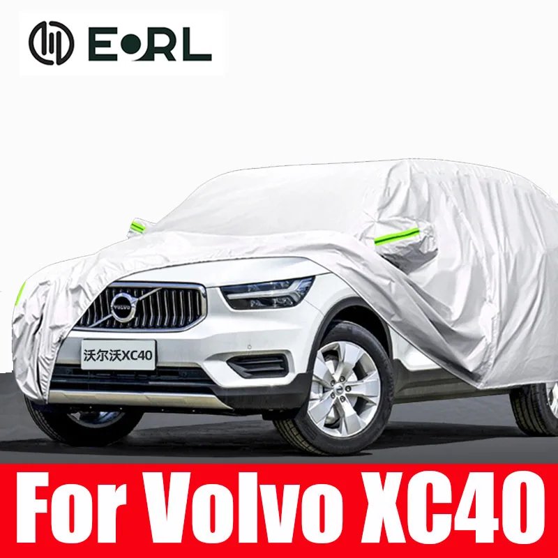 

For Volvo XC40 Full Car Covers Indoor Outdoor 2010-2023 Sun UV Protection Dustproof Anti-UV Oxford Cloth